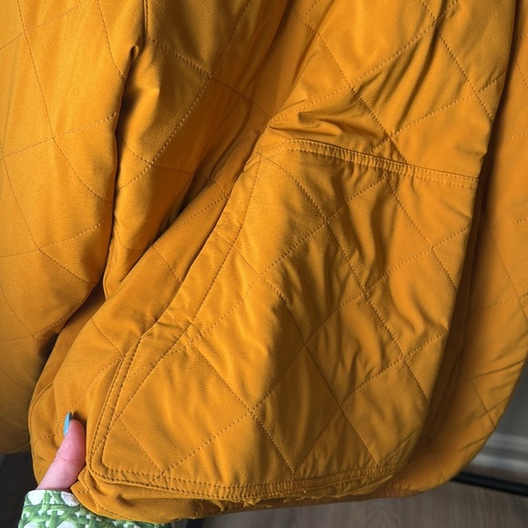 J Crew Nordic Quilted Quarter Zip Insulated Anorak Outdoor Jacket Men's Medium - Picture 4 of 9